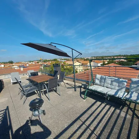 Soleil Catalan Terrasse Panoramique Ok Cheques Animaux 6pers Wifi 65m2 Jardin Parking 2ch 2km *