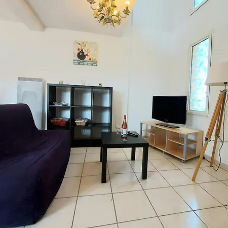 Soleil Catalan Terrasse Panoramique Ok Cheques Animaux 6pers Wifi 65m2 Jardin Parking 2ch 2km Apartmán *