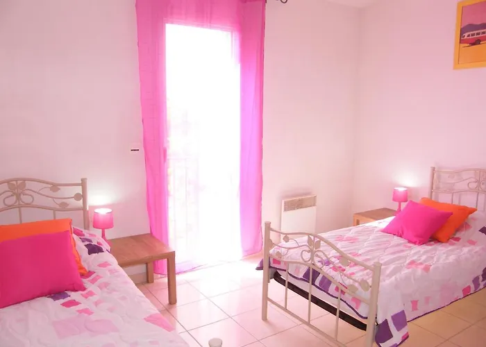 Soleil Catalan Terrasse Panoramique Ok Cheques Animaux 4pers Wifi 65m2 Jardin Parking 2ch 2km 아파트