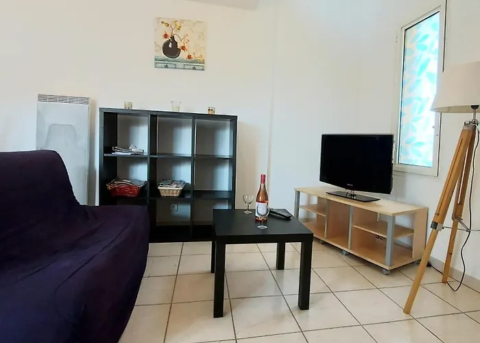Soleil Catalan Terrasse Panoramique Ok Cheques Animaux 4pers Wifi 65m2 Jardin Parking 2ch 2km 아파트 *
